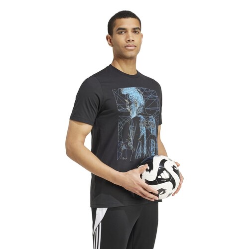 Playera Adidas Soccer Diseño Messi para Hombre