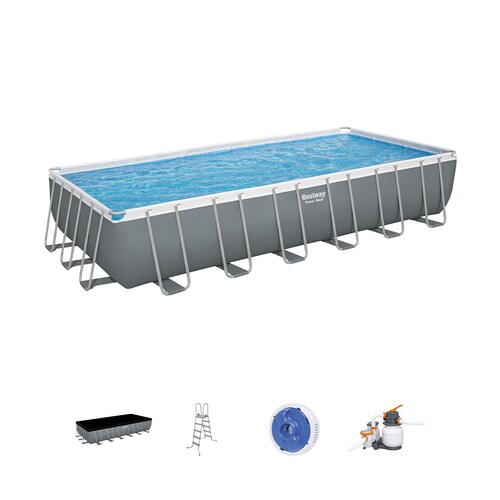 Set de Alberca Estructural Rectangular Bestway