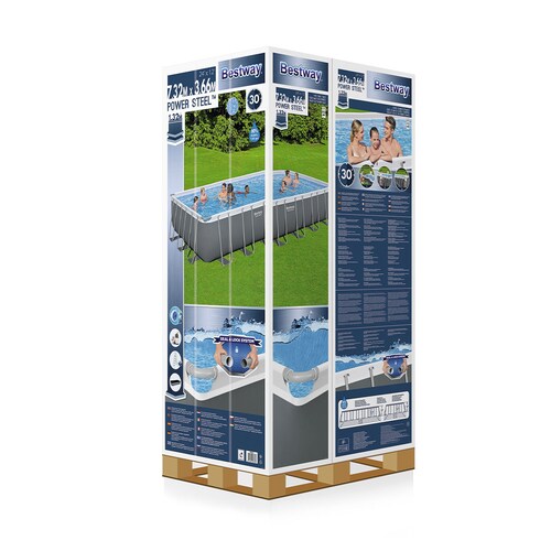 Set de Alberca Estructural Rectangular Bestway