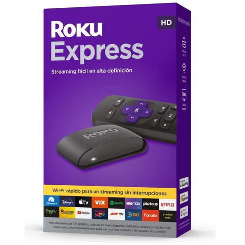 Roku Express Hd | Dispositivo de Streaming con Control Remoto Sencillo