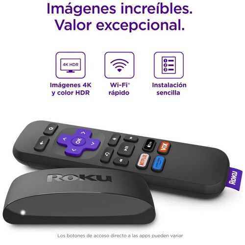 Dispositivo Roku Express 4K