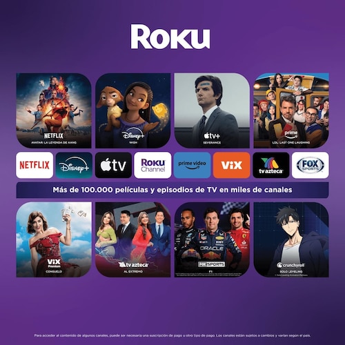 Dispositivo Roku Streaming Stick 4K