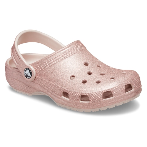 Crocs Classic Glitter 18-23 Color Rosa
