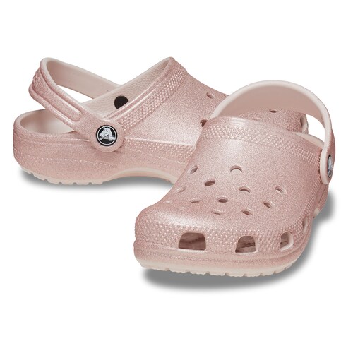Crocs Classic Glitter 18-23 Color Rosa