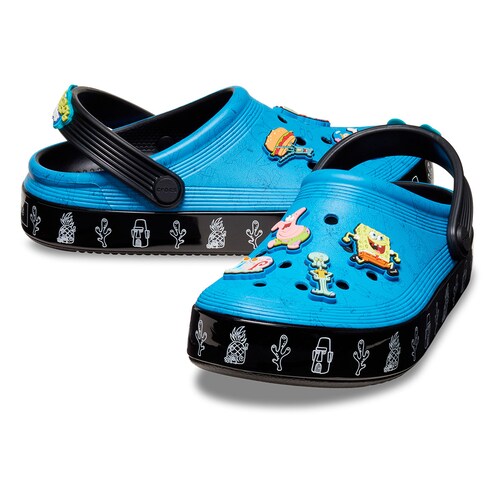 Crocs Bob Esponja 18-23 Color Azul