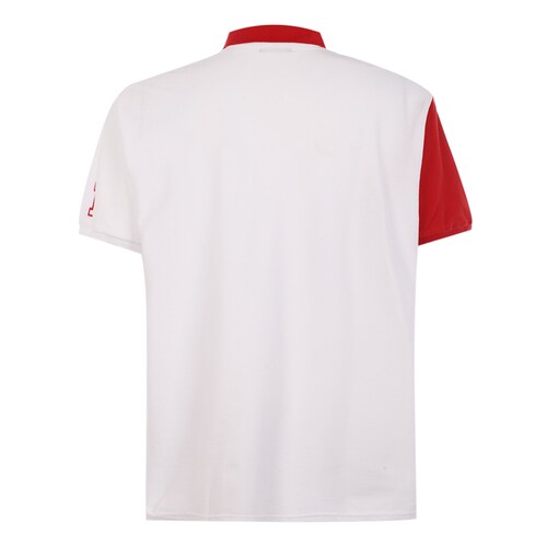 Playera Polo Club Diseño Bitono para Hombre Plus
