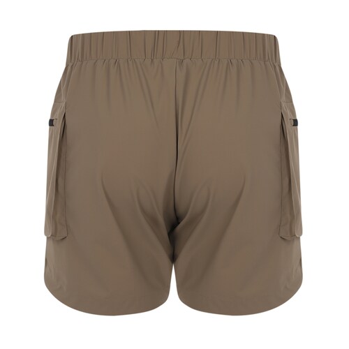 Short Tipo Cargo Fit Diseño Liso para Mujer
