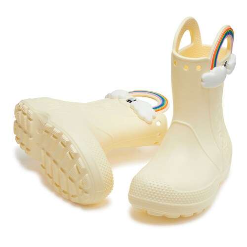 Botas para Lluvia Crocs 18-22 Color Beige