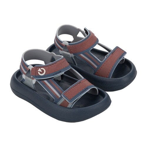 Sandalia Cartago con Velcro 12-16 Color Azul