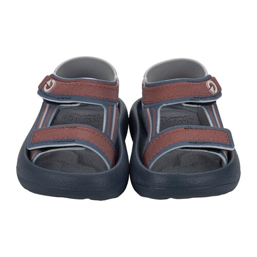Sandalia Cartago con Velcro 12-16 Color Azul