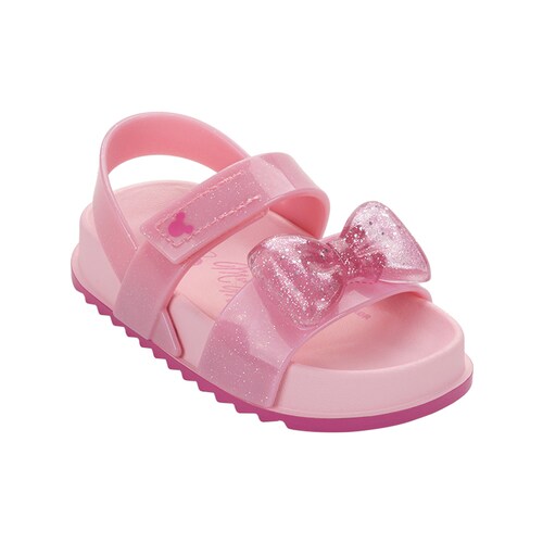 Sandalia Minnie con Velcro 12-16 Color Rosa