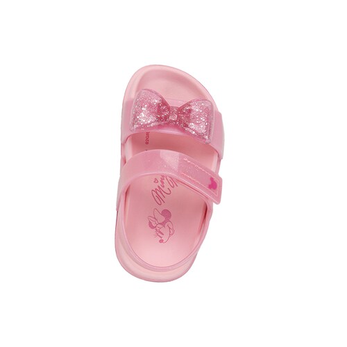 Sandalia Minnie con Velcro 12-16 Color Rosa