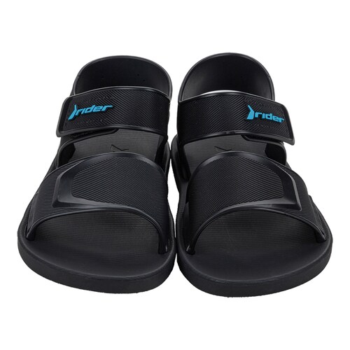 Sandalia Rider con Velcro 18-23 Color Negro