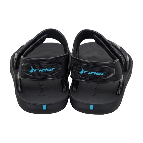 Sandalia Rider con Velcro 18-23 Color Negro