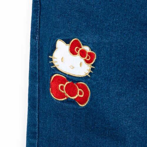 Jeans Regular Fit Hello Kitty Parche para Niña