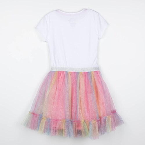 Vestido Estampado Manga Corta para Niña Hello Kitty