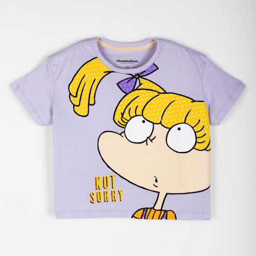Playera con Diseño Rugrats Nickelodeon para Niña