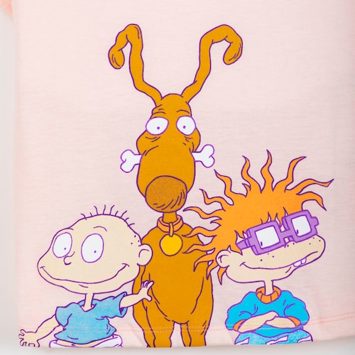 Playera con Diseño Rugrats Nickelodeon para Niña
