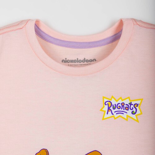 Playera con Diseño Rugrats Nickelodeon para Niña