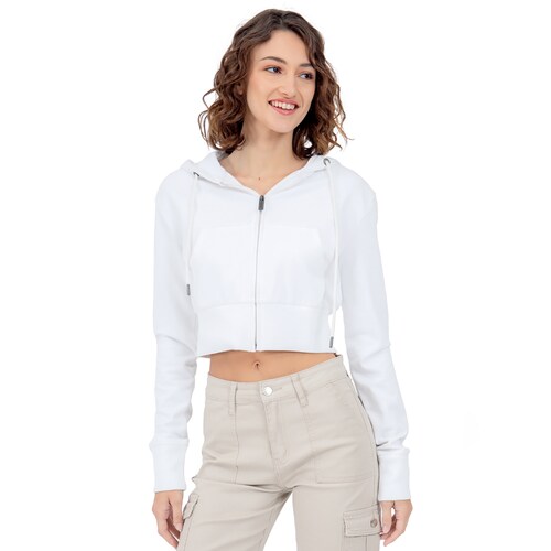 Sudadera Crop Top para Mujer Juniors Forever 21