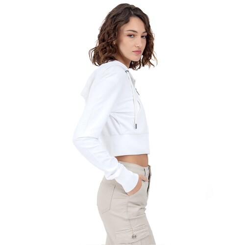 Sudadera Crop Top para Mujer Juniors Forever 21