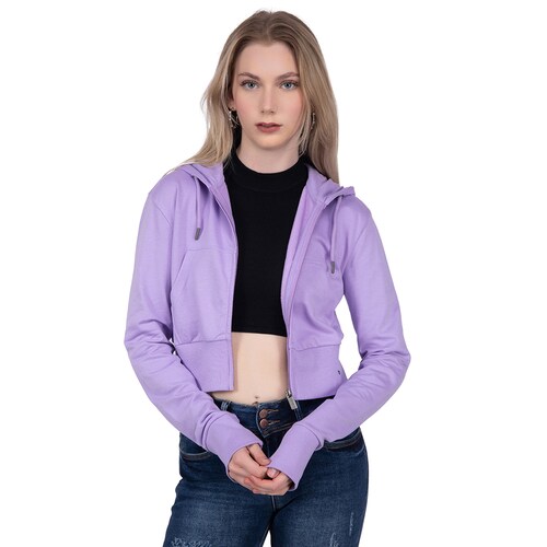 Sudadera Crop Top para Mujer Juniors Forever 21