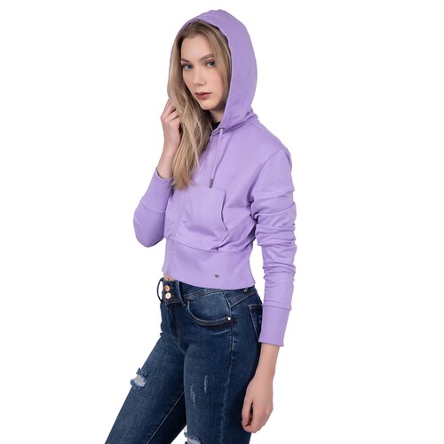 Sudadera Crop Top para Mujer Juniors Forever 21