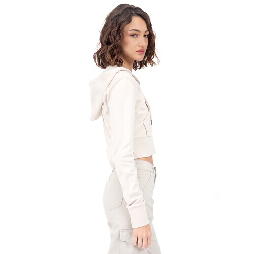Sudadera Crop Top para Mujer Juniors Forever 21