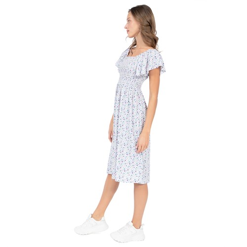 Vestido Largo Flores para Mujer Juniors Forever 21