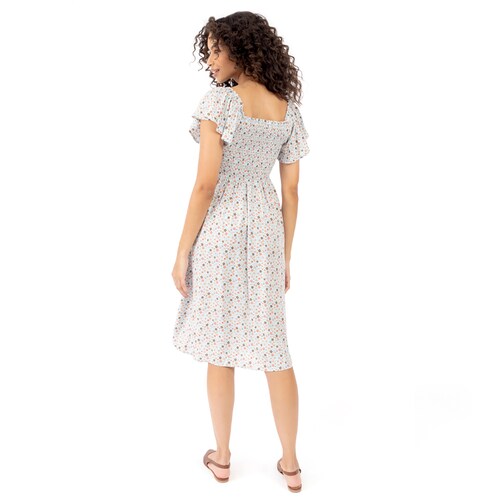 Vestido Largo Flores para Mujer Juniors Forever 21