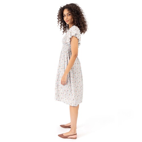 Vestido Largo Flores para Mujer Juniors Forever 21