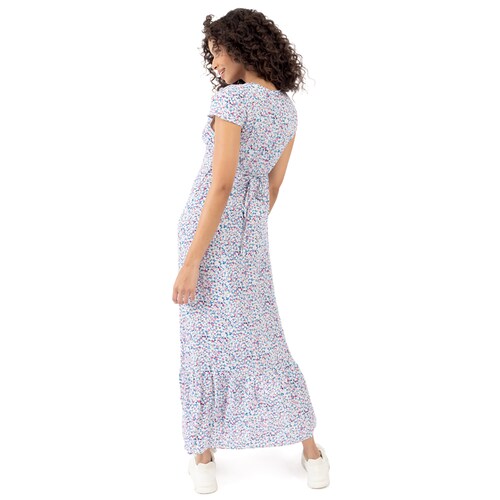 Vestido Largo con Flores para Mujer Juniors Forever 21