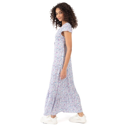Vestido Largo con Flores para Mujer Juniors Forever 21