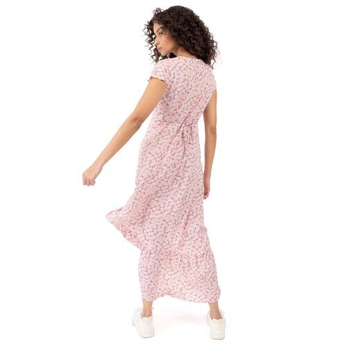Vestido Largo con Flores para Mujer Juniors Forever 21