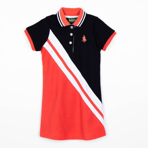Vestido con Cortes para Niña Royal Polo Club