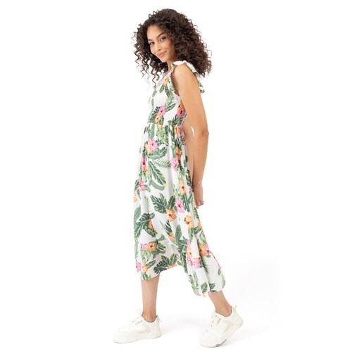 Vestido Casual Largo con Print para Mujer Juniors Forever 21