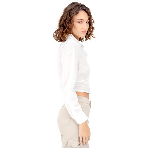 Blusa Moda Manga Larga para Mujer Juniors Forever 21