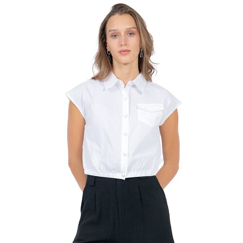 Blusa Moda Sin Mangas para Mujer Juniors Forever 21