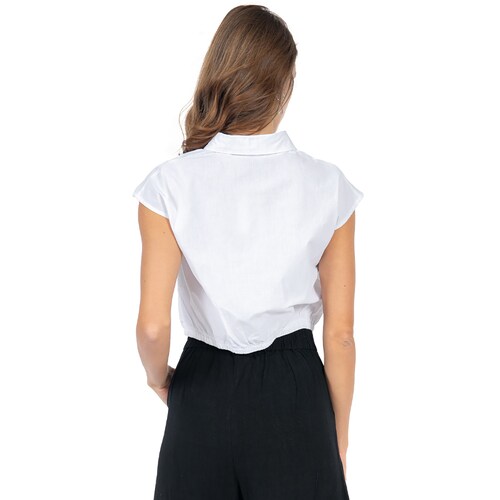 Blusa Moda Sin Mangas para Mujer Juniors Forever 21