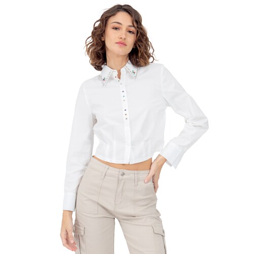Blusa de Manga Larga para Mujer Juniors Forever 21