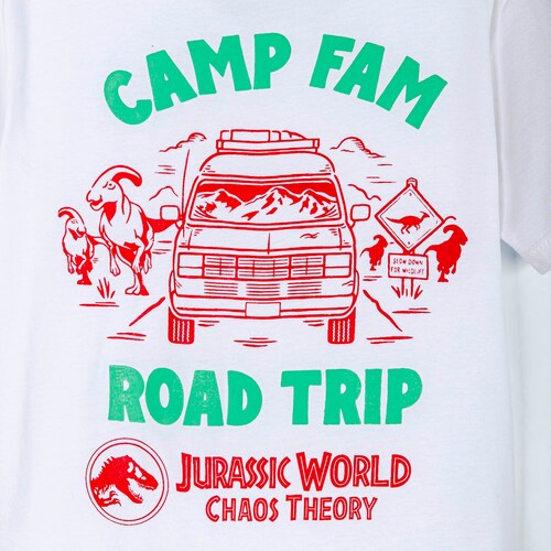 Set Playeras Manga Corta para Niño Jurassic World