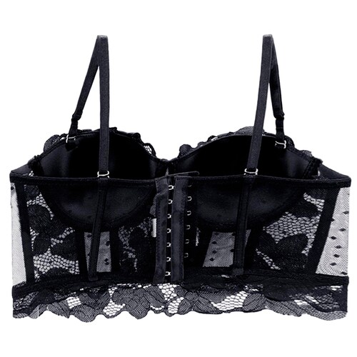 Brasier con Peto Largo y Encaje Couture