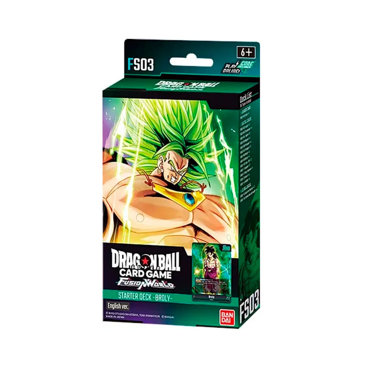 dragon ball super card game broly starter deck Starter Deck [DBS-SD08]