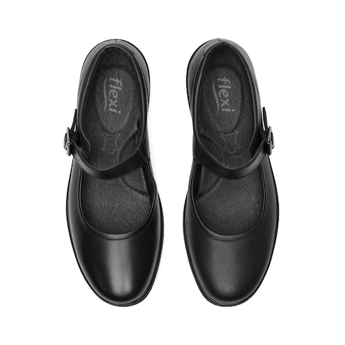 Balerina Flexi Jane con Hebilla 22-26 Color Negro