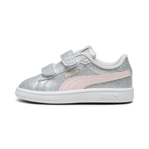 Tenis Puma Smash con Velcro 12-16 Color Gris