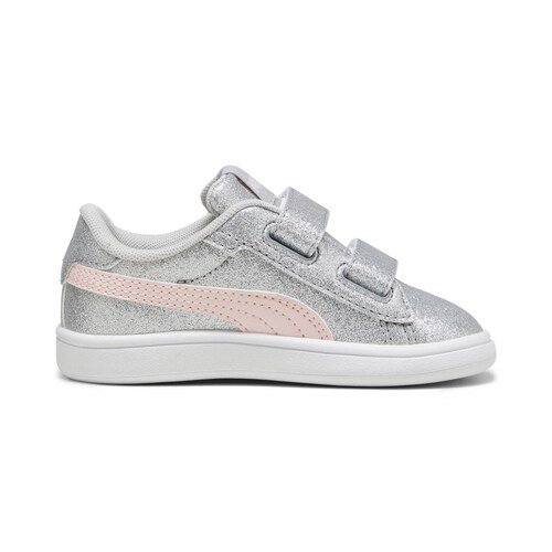 Tenis Puma Smash con Velcro 12-16 Color Gris