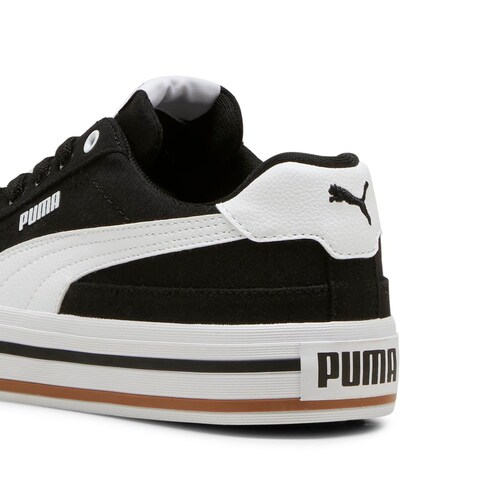Tenis Puma Court Classic con Agujeta 22-25 Color Negro