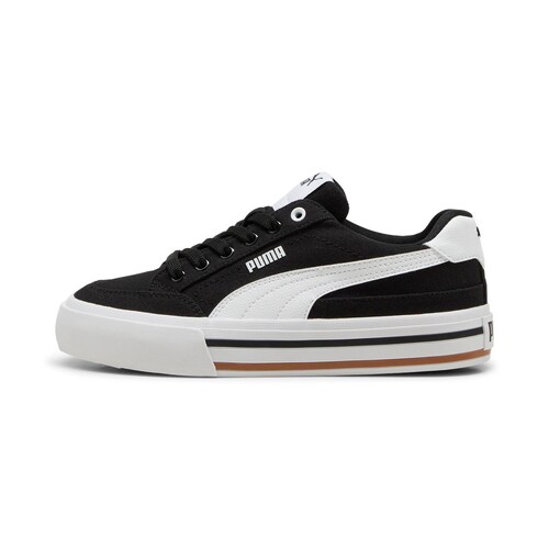 Tenis Puma Court Classic con Agujeta 22-25 Color Negro