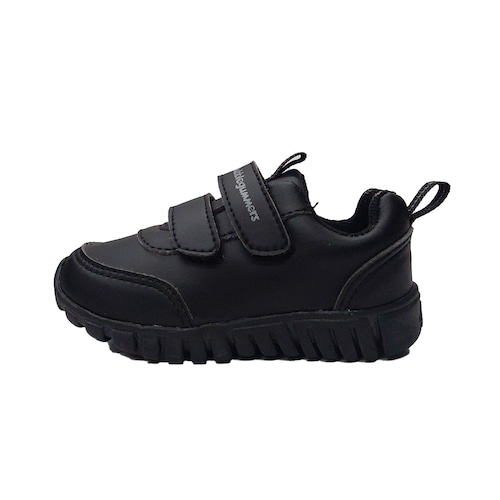 Tenis Bubble Gummers con Velcro 13-19 Color Negro
