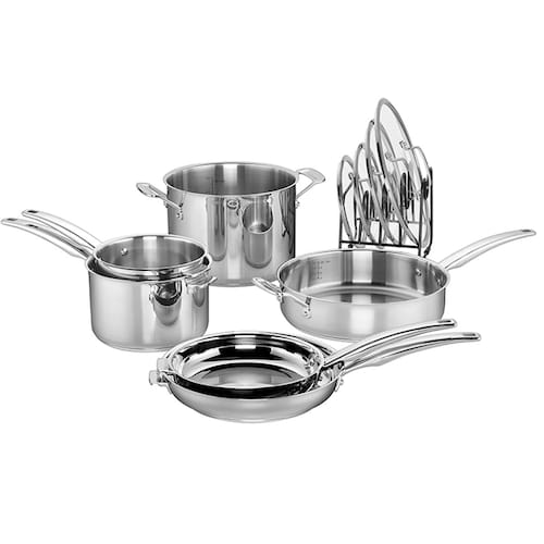 Batería 11 Piezas Acero Inoxidable Cuisinart